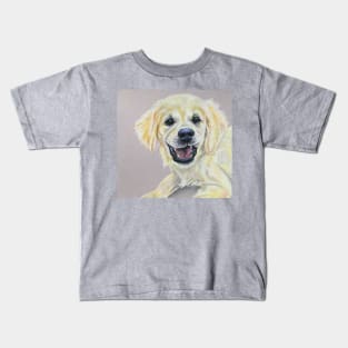 Golden Retriever Puppy Kids T-Shirt